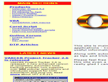 Tablet Screenshot of dev.oberonplace.com